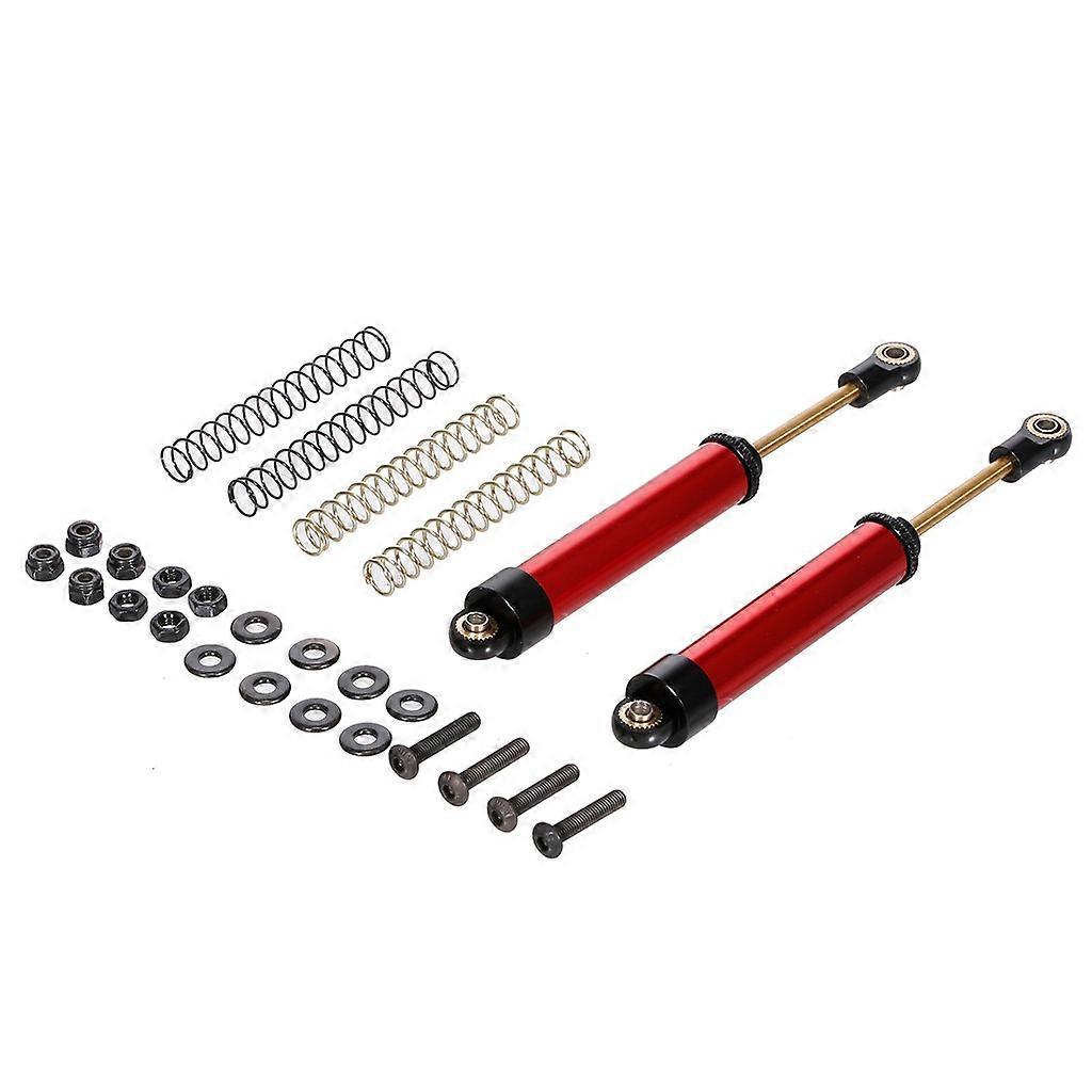 Monocular Shock Absorber RC Model Tools for Model Car Toy Car for SCX10 TRX4 Upgrade Parts  Red