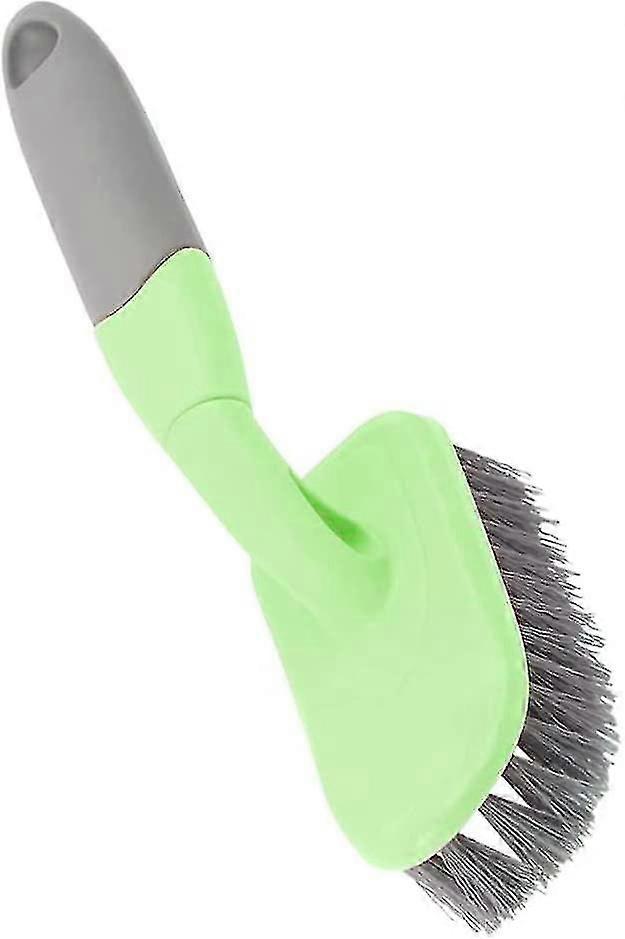 Spazzola ergonomica per doccia per vasca da bagno, piastrelle, cucina e pavimento (gialla) Spazzole