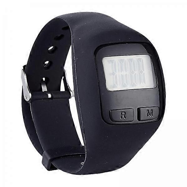 عداد الخطى 5x للمشي خطوات ساعة المعصم خيار عملي بسيط لا يوجد محمول