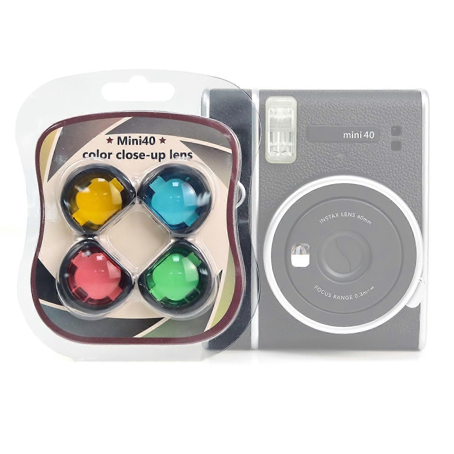 Four Colors Camera Filter for Fujifilm Instax mini 40