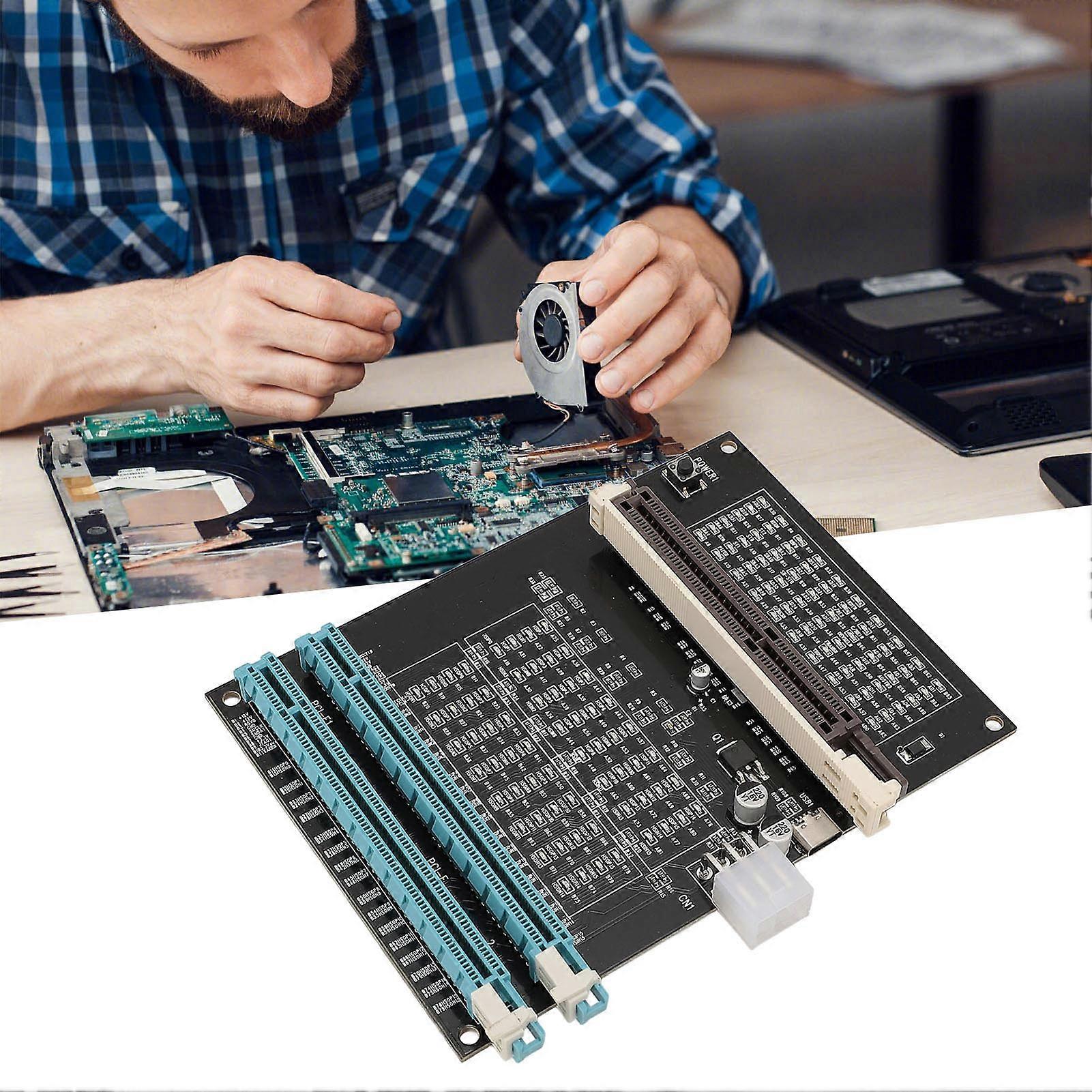 Grafikkortstestare med ljus AGP PCI-E Dual Purpose Display Video Grafikkortstestare 