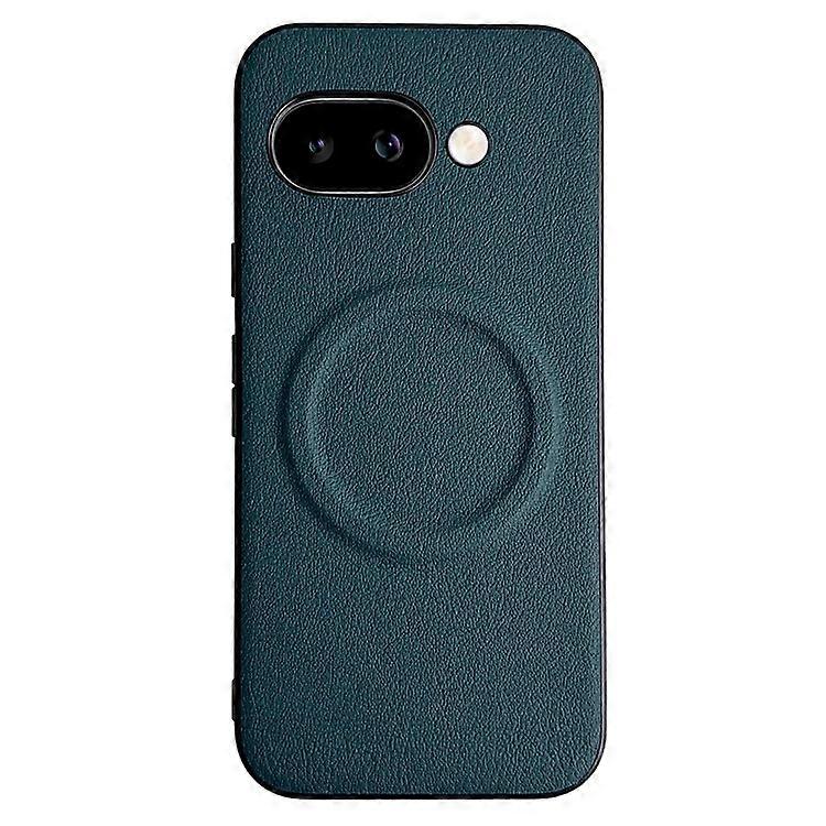 Compatible For Google Pixel 9a Case Compatible with MagSafe PU + TPU Phone Back Cover