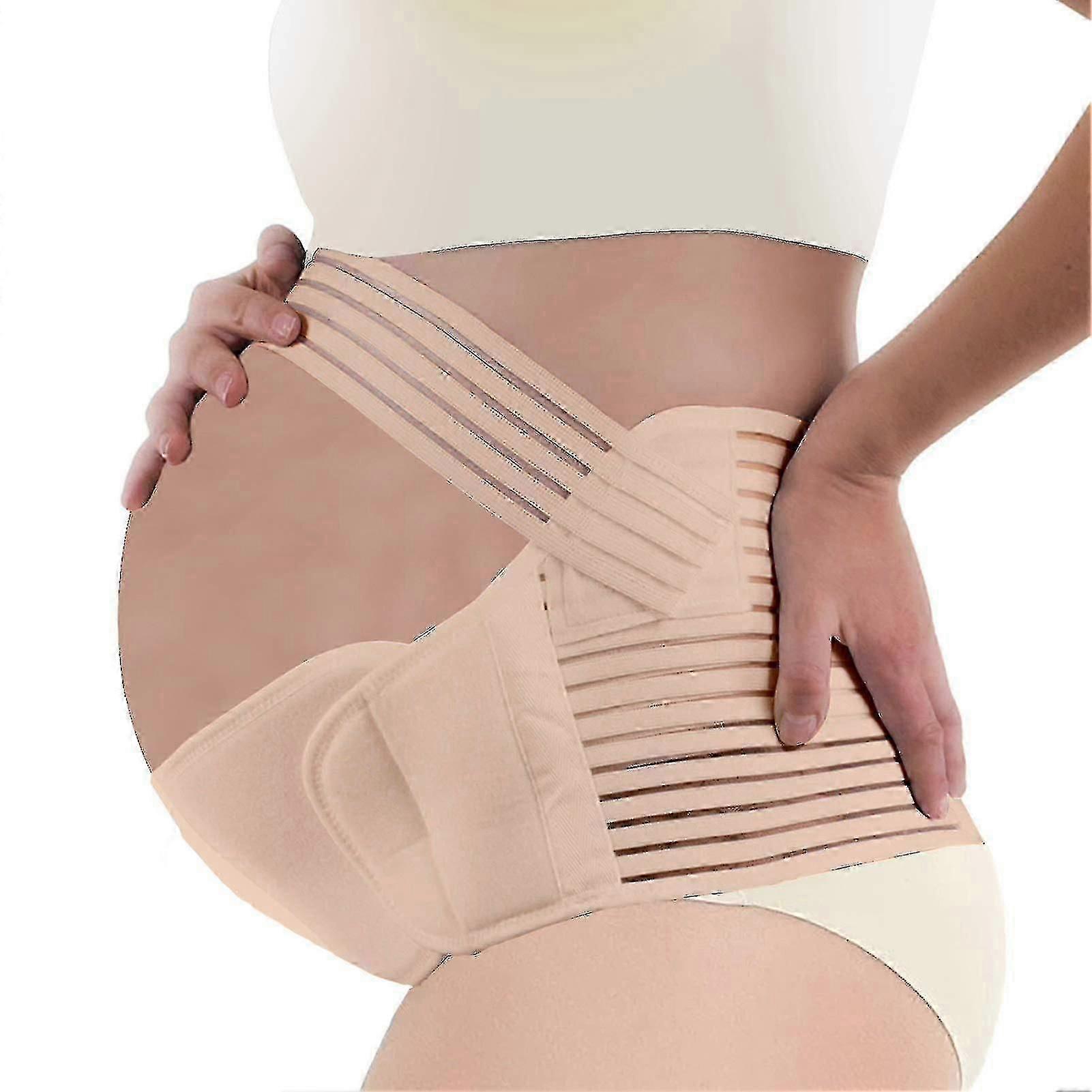 Ceinture de soutien de grossesse de maternité - Bande ventrale douce et respirante pour la posture de soulagement des maux de dos