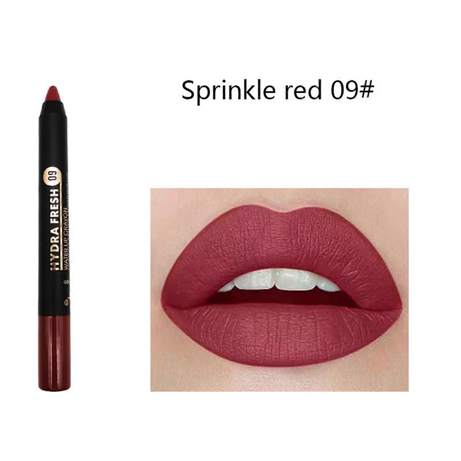 9# Wine Red (I)$ European and American color velvet matte matte new lipstick pen lipstick pen long-lasting makeup
