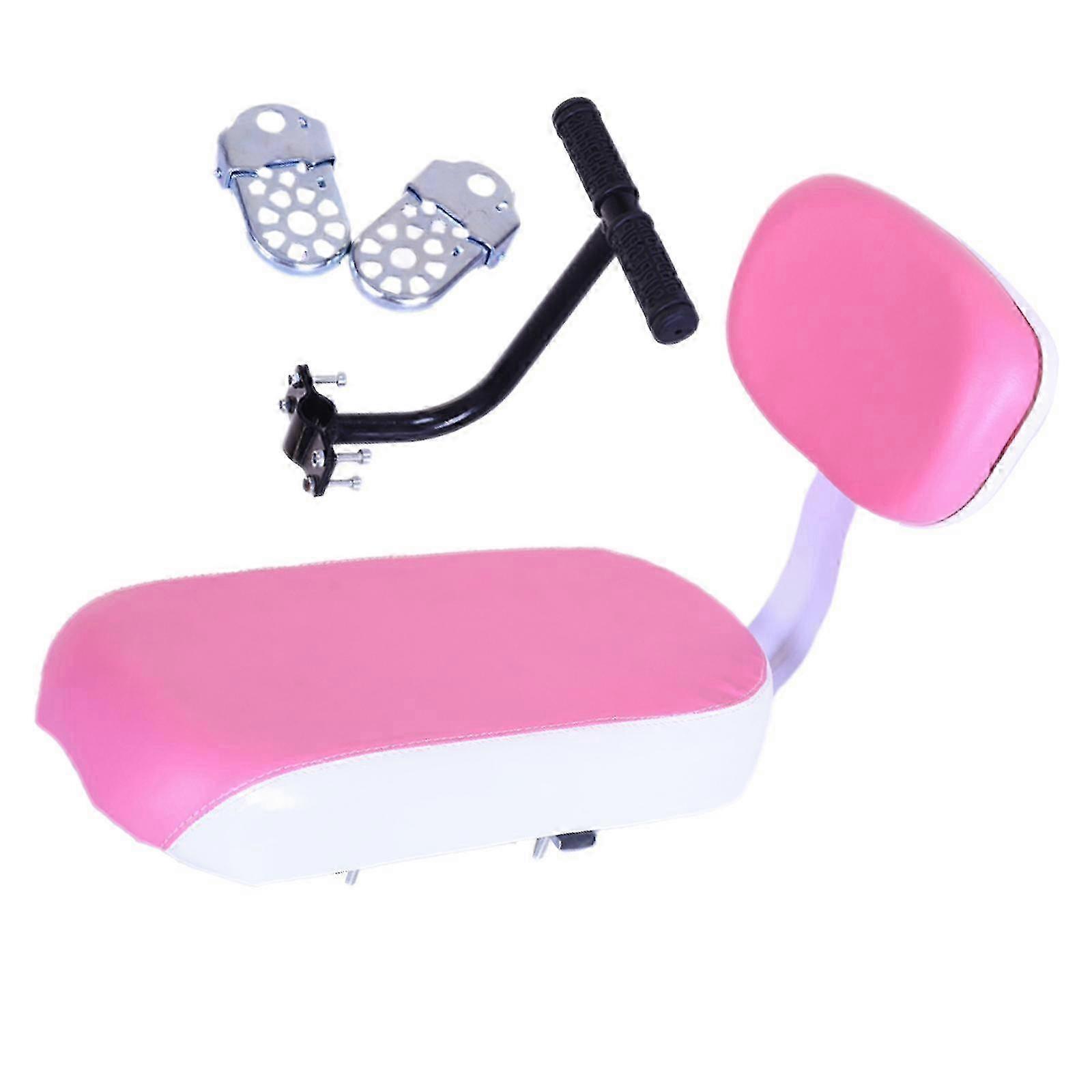 Universal Bicycle Accessories Kids Rose Red Rear Back Seat Cushion for Cycling Use