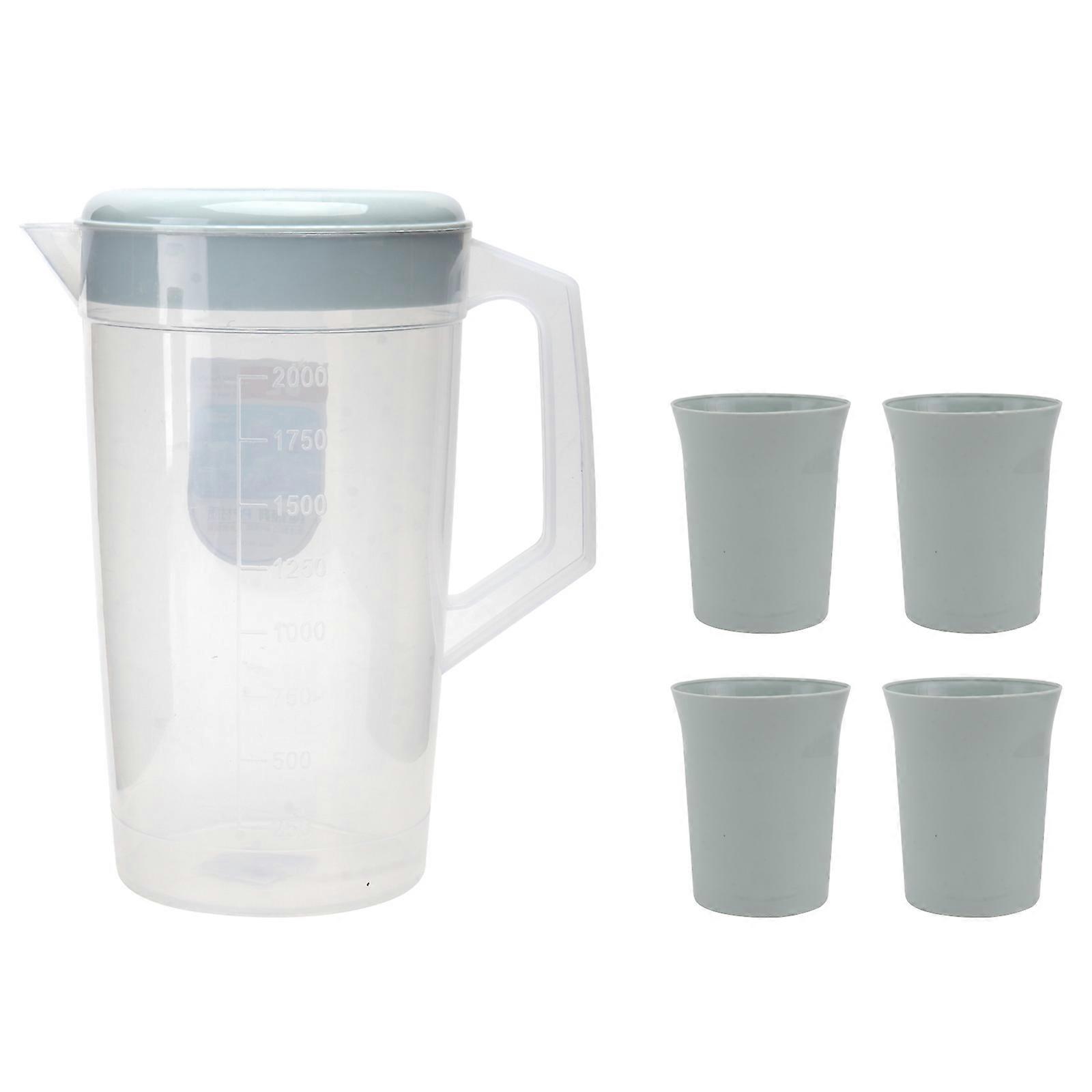 Simple Cold Water Jug with Scale Markings, Ideal for Everyday Use and Gatherings
