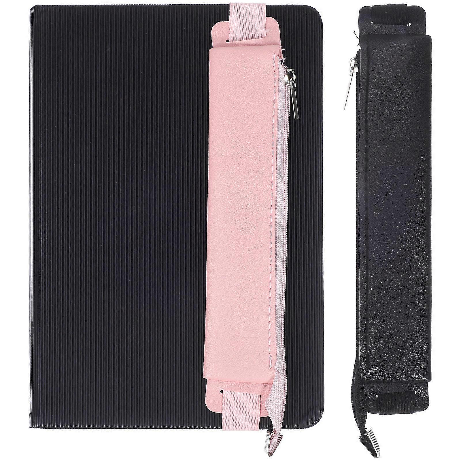 Pen Pouch For Notebook Highly Portable Rectangular Shape Pink Color 2Pcs