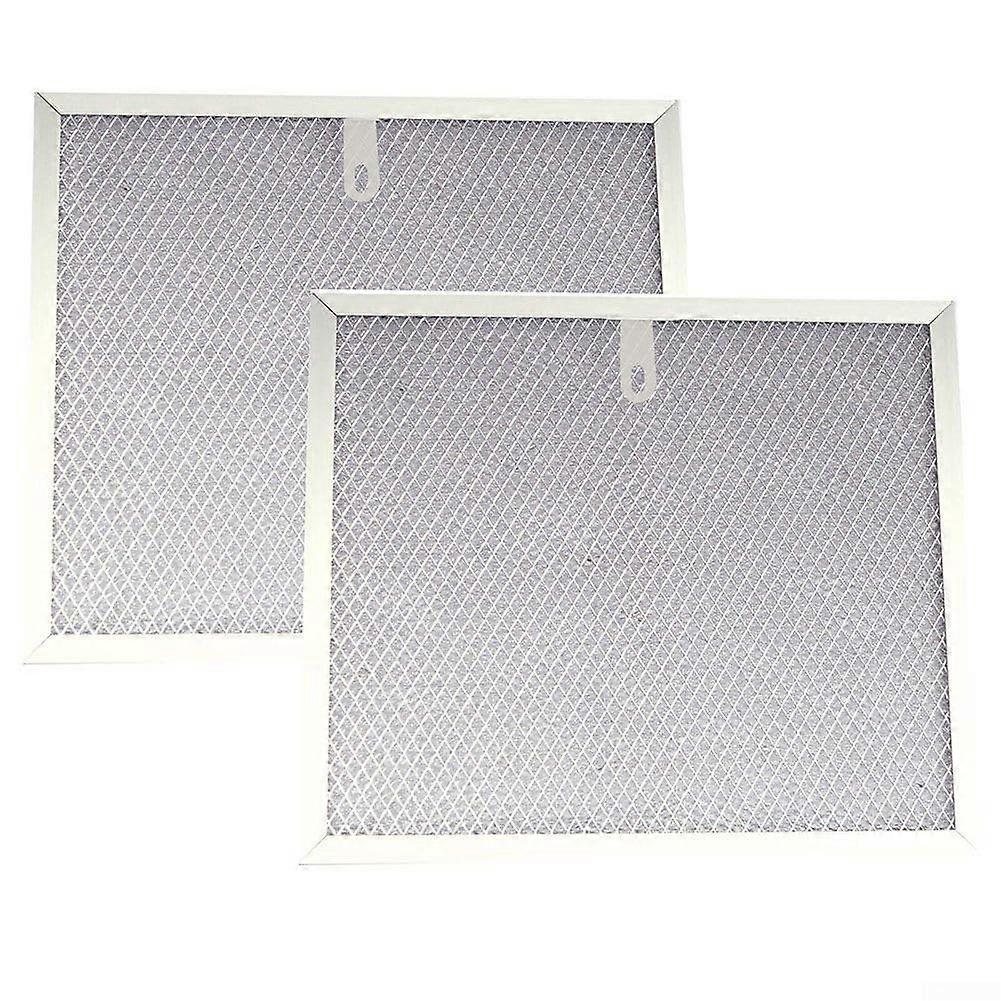 Aluminium-Fettfilter 2-Piece Set For Kitchen Hoods Replacement, Aluminium Grease Filter, Rectangular