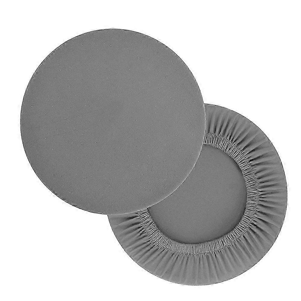 2 Pack Soft Washable Elastic Stool Covers for 30-45cm Round Bar Stools - Fabric Office Meeting Furniture Slipcovers