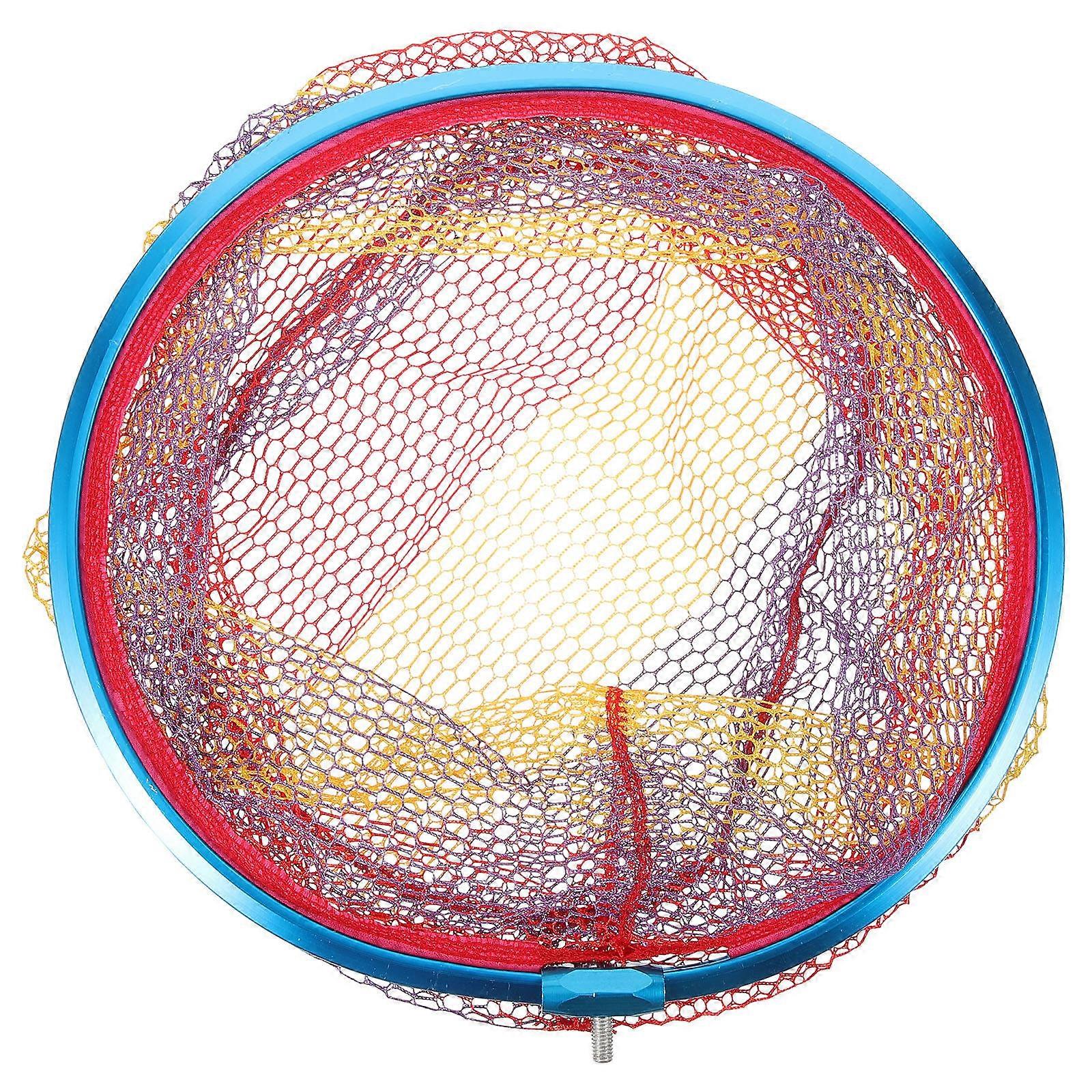 Fishing Tool Lightweight Replaceable Netting Lake Fishing Multi 40x35cm Safe for Fish 1Pack