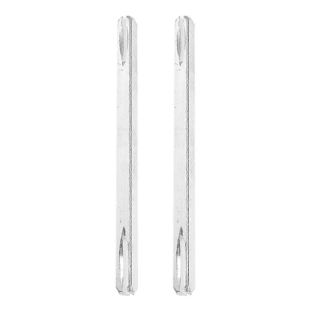 Door Handle Shaft Durable Spare Parts Enhanced Security Square Shape For Home Use 2Pcs