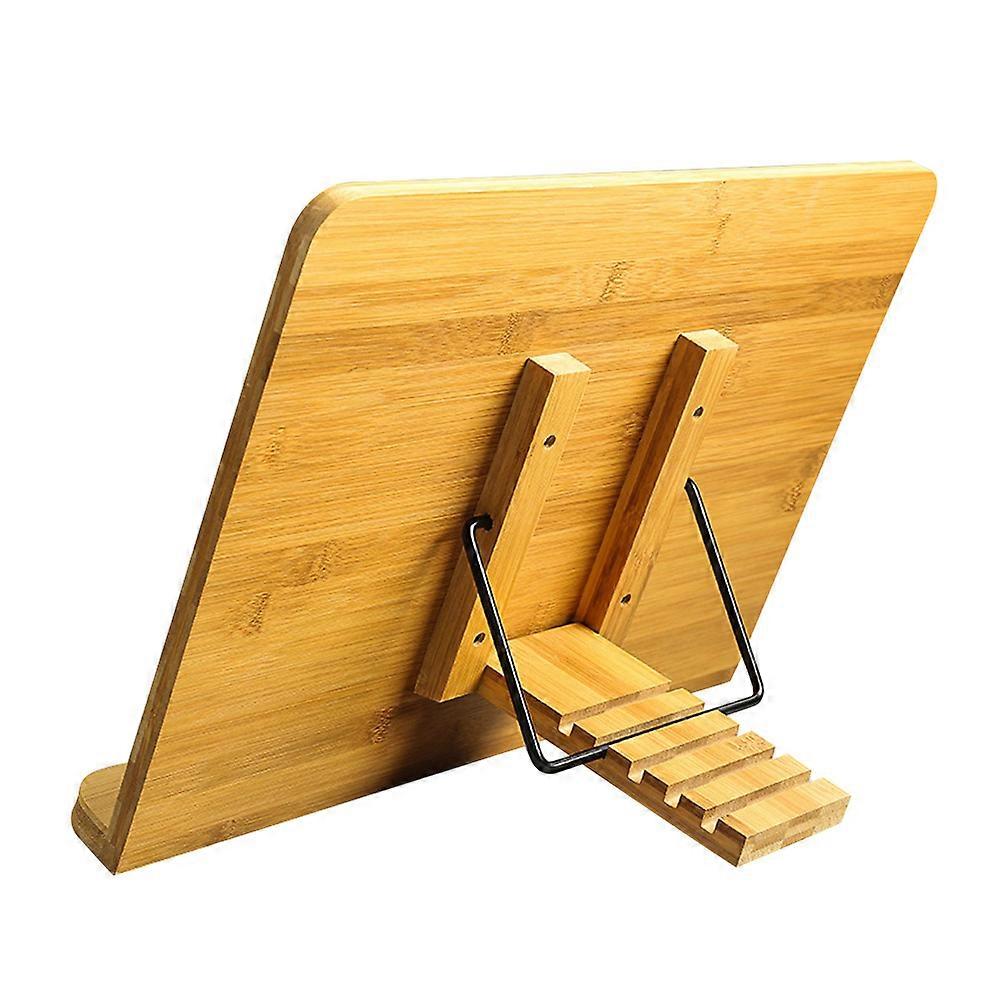 Adjustable Reading Rack Wooden Folding Drawing Board Desk Use Large Size Book Support