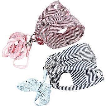 Hamster Leash Vest Harness for Small Animals 2Pcs Hamster Chinchilla Harness Walking Vest for Hamster Small Rabbits Squirrels Guinea Pigs Hedgehogs Ch