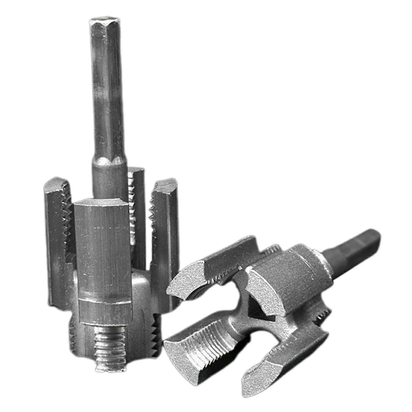 1/2" & 3/4" Integrated Internal & External Pipe Threading Tool Electric Drill Pipe Thread Cutting Tool for PVC PPR Pipes