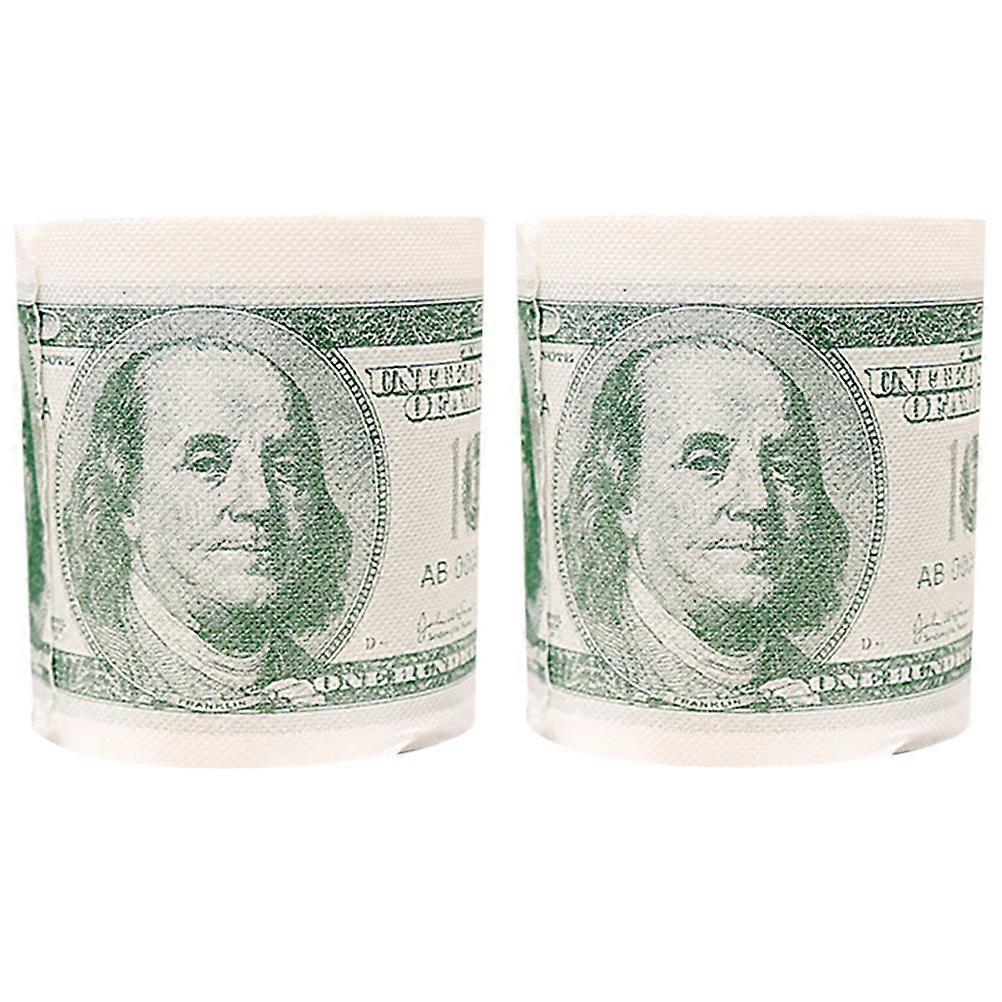 Toilet Tissue Paper For Everyday Life 2 Rolls White Practical Use