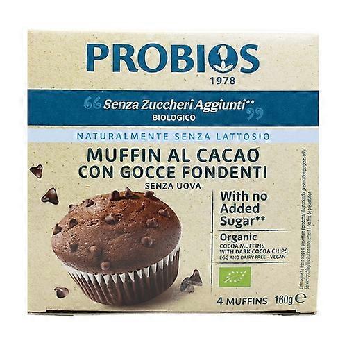 Cocoa muffins with dark chocolate chips 160 g (Chocolate - Cocoa)