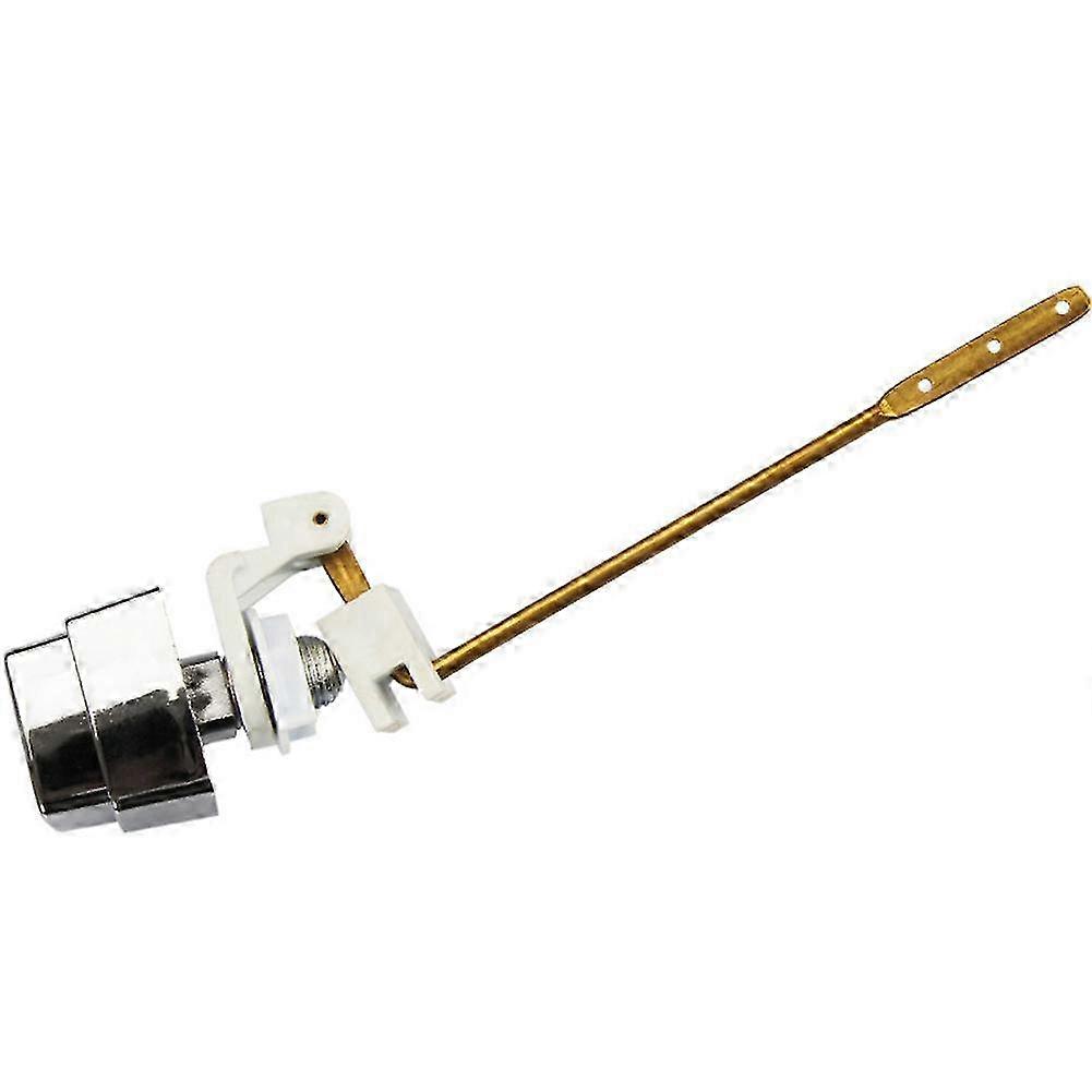 WC Tank Hebel Spülgriff Messing Arm Chrom Druckknopf Rostfrei mit selbstspannender Kontermutter Badezimmer Hardware ORY