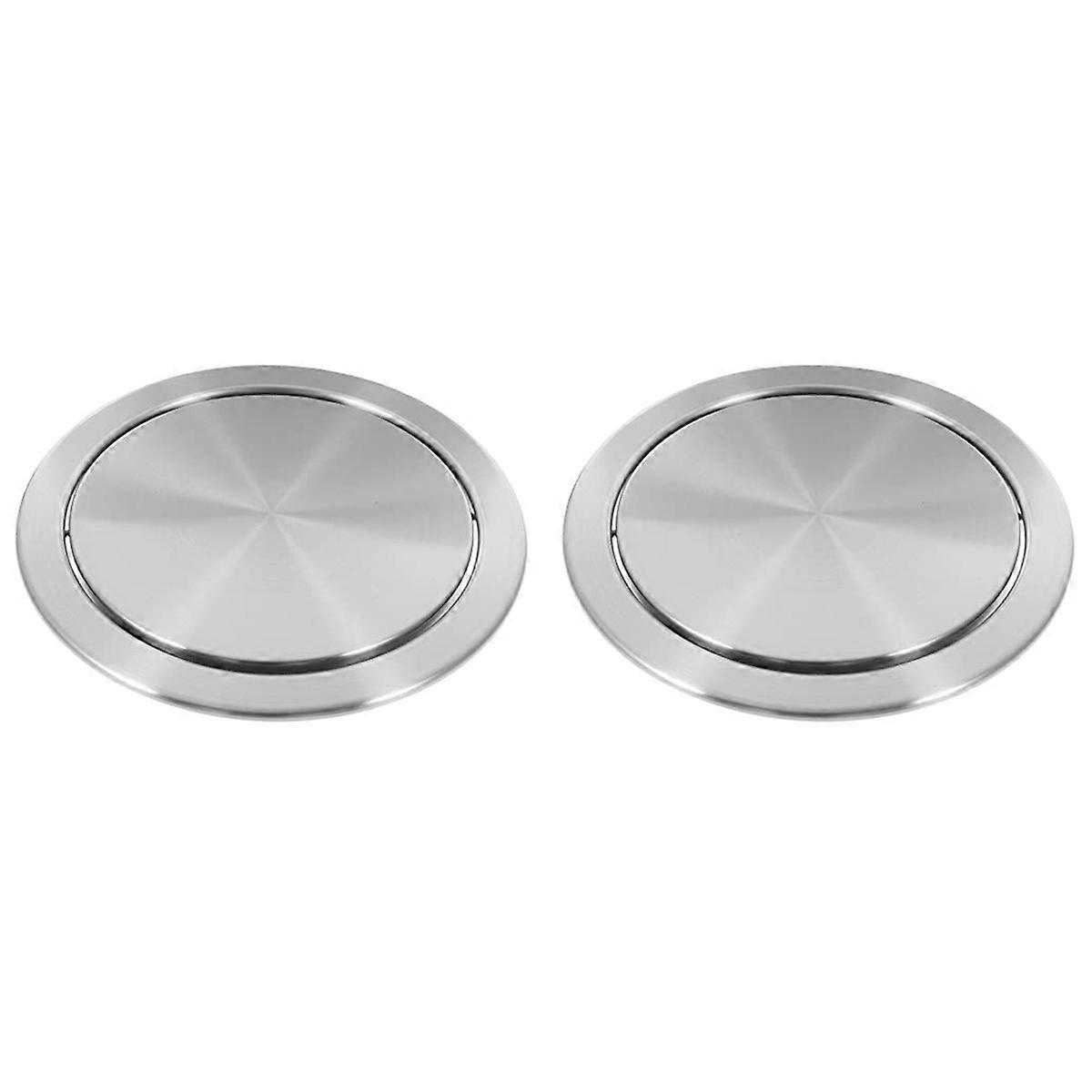 Trash Can Lid Simple Trash Round Cover for Kitchen Bathroom Office