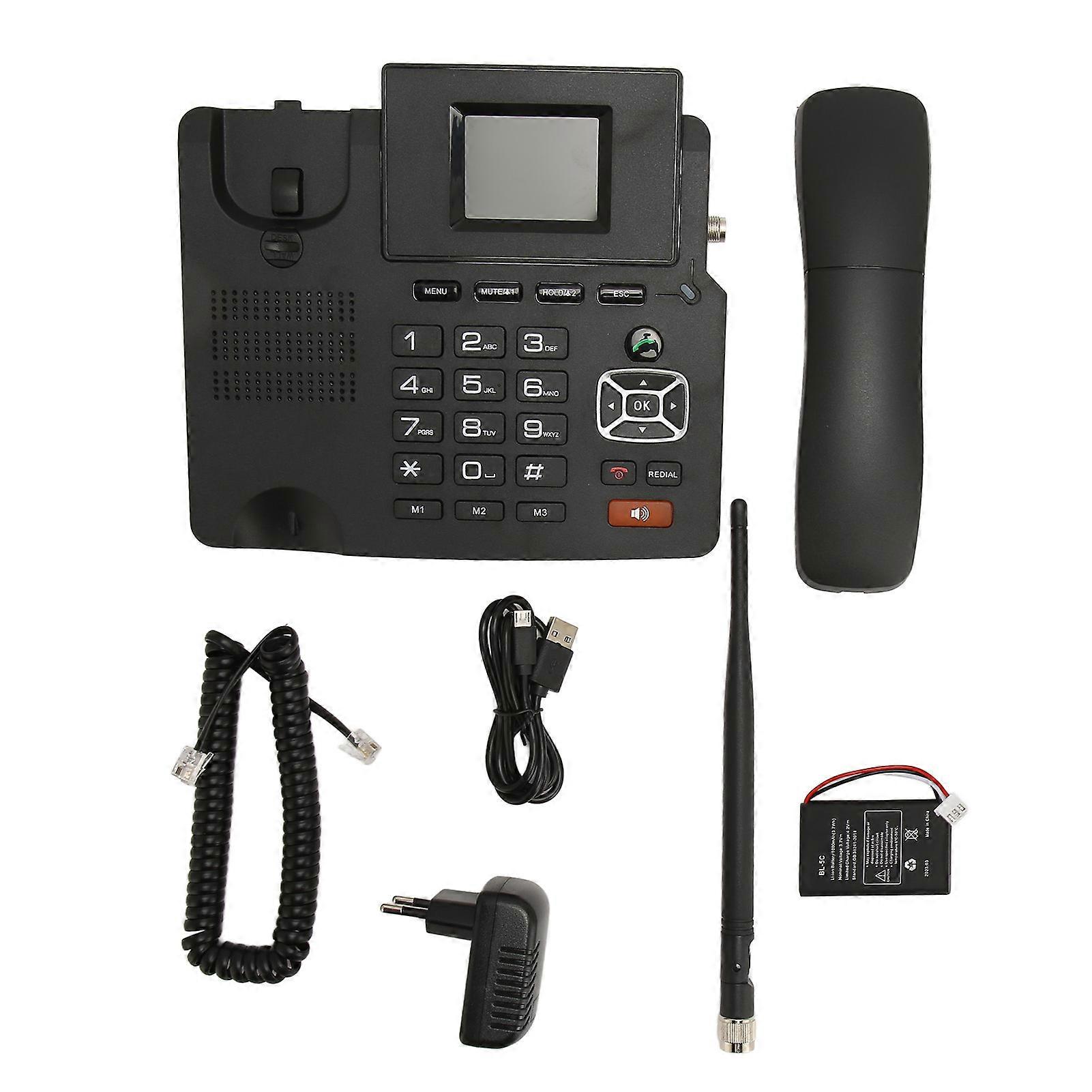 4G VoIP Landline Phone Dual Mode Multifunction SIP Network WiFi IP for Office and Home