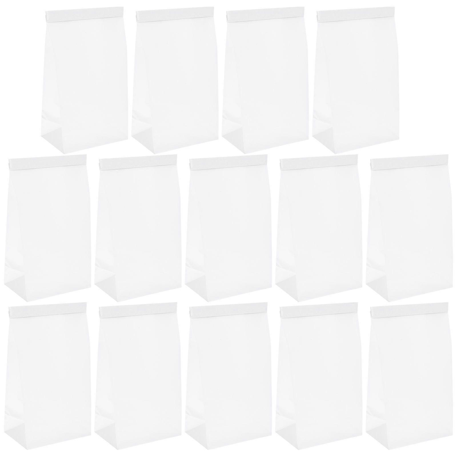 25 stk Engangs Barf Poser Reisesyke Oppkastposer (hvit)