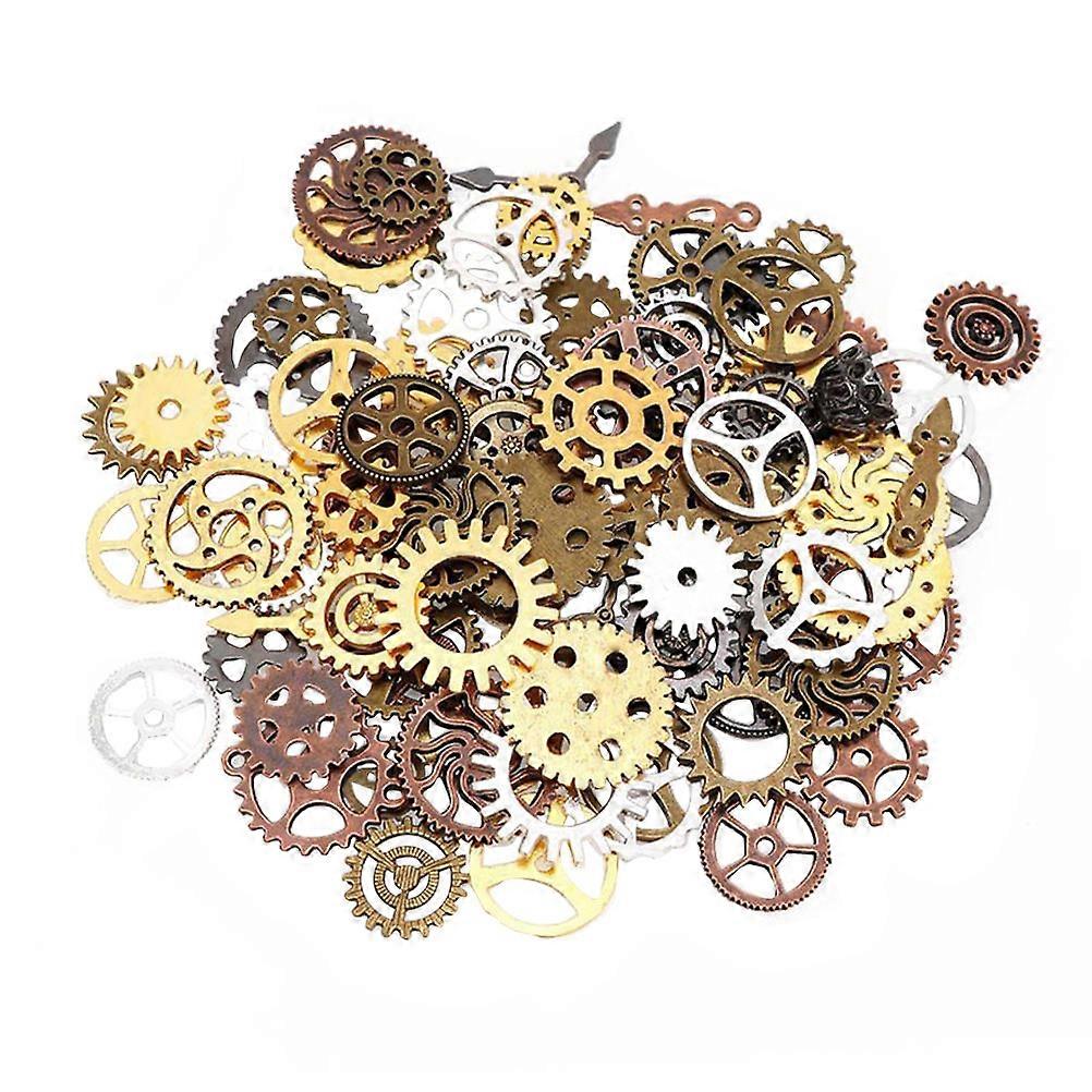 Durable DIY Gear Pendant for Handmade Jewelry, Steampunk Crafts & Art Projects – Versatile Crafting Accessory