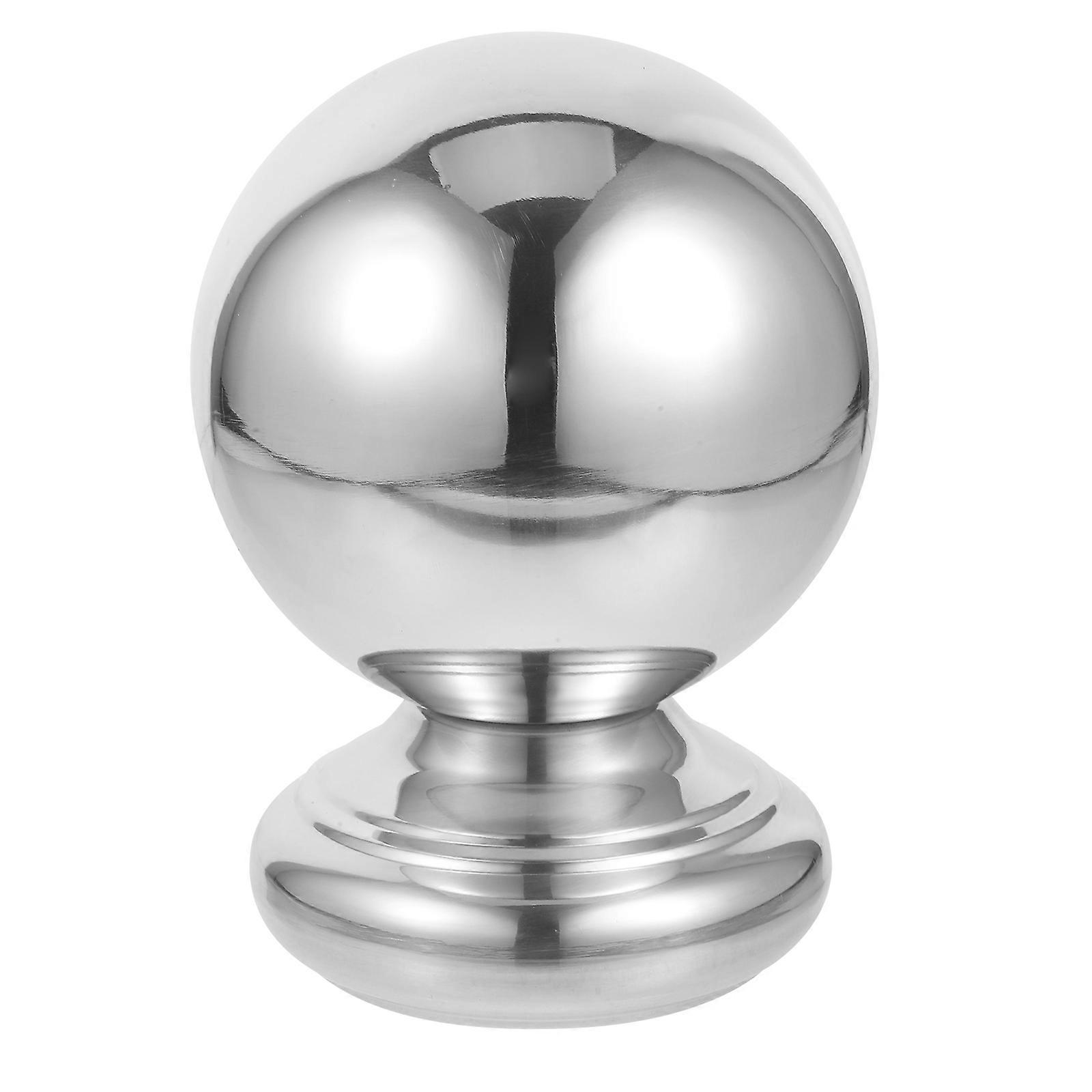 Fence Decorations Fence Ball Head Garden Fence Topper Outdoor Yard Decoration Round Shape Simple Design 1Pack