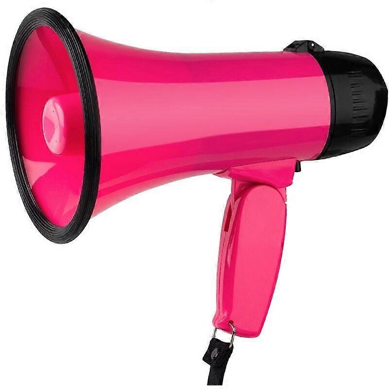 Megaphone Speaker - Shout + Alarm + Recording (240 seconds) - Red