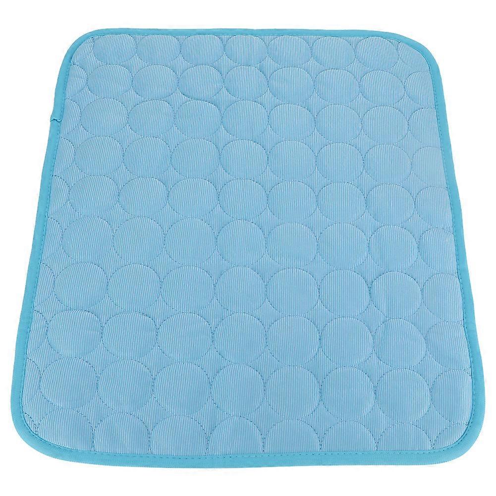 Cooling Mat for Dog Cat Pet Self Cooling Pillow Summer Hot Weather Bed L
