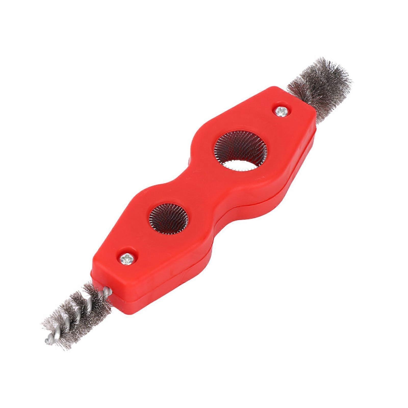 Messing pipe cleaner cleaning tool for removing installation residue