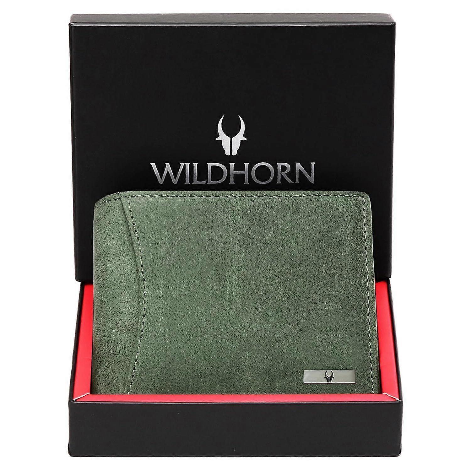 Nahkainen lompakko miehille