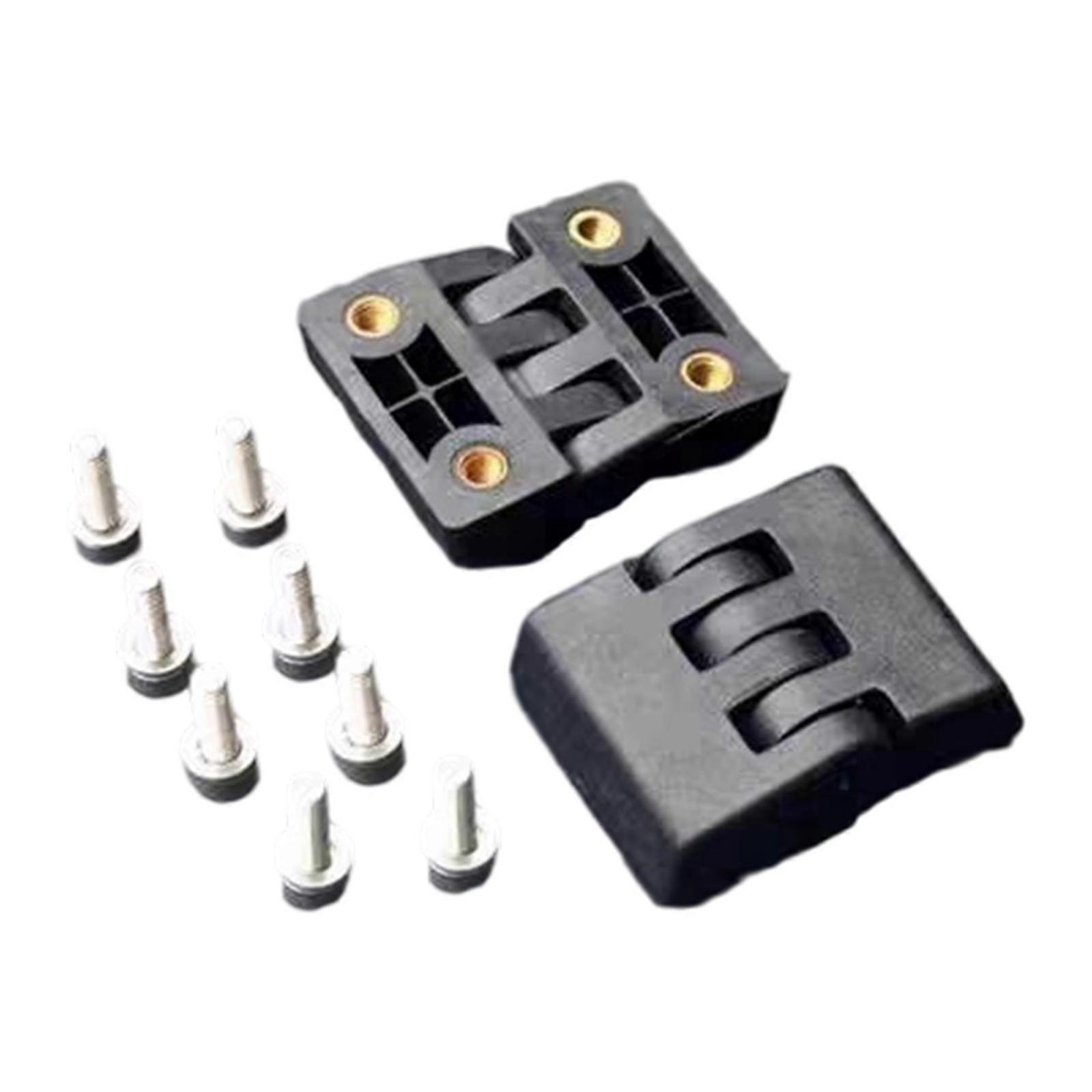 2x Motorcycle Top Case Hinges Sturdy Accessories for Tail Box Side Box