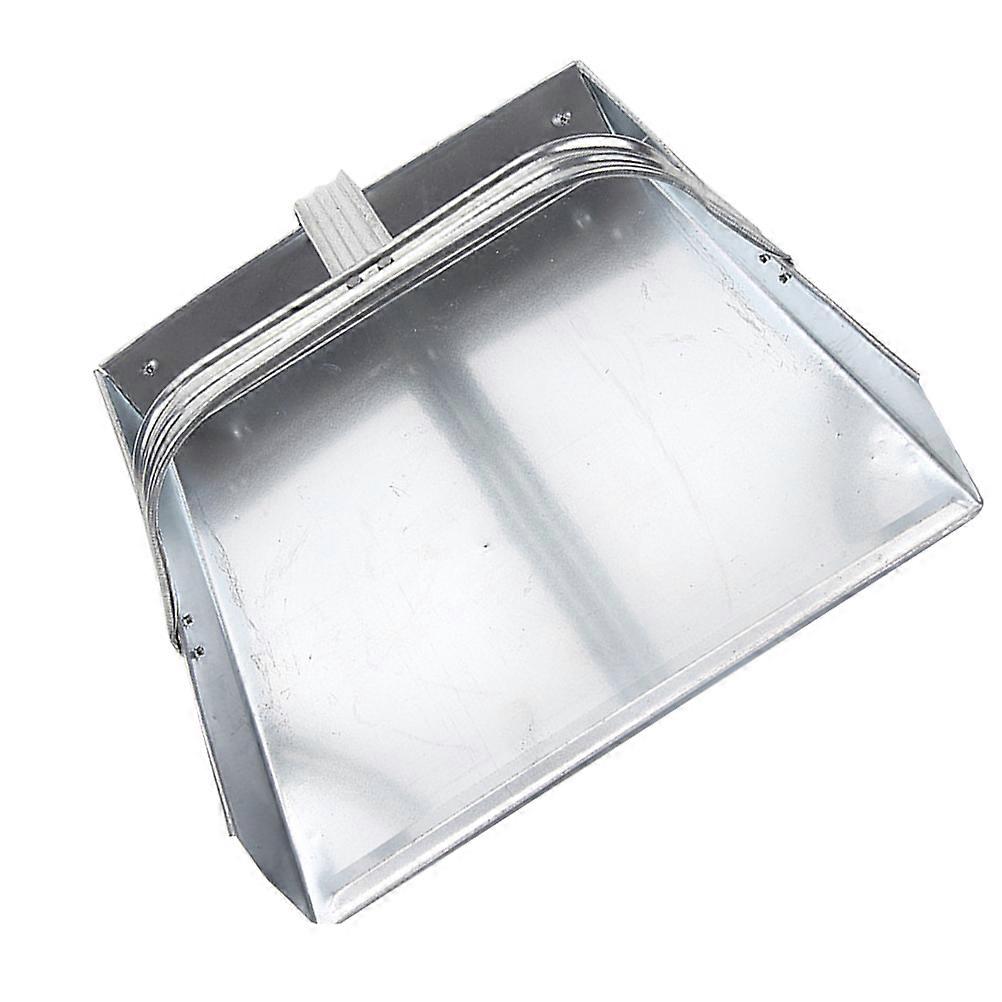 Stainless Steel Cleaning Dustpan for Desktops and Narrow Spaces Silver Portable and Durable 1Pc
