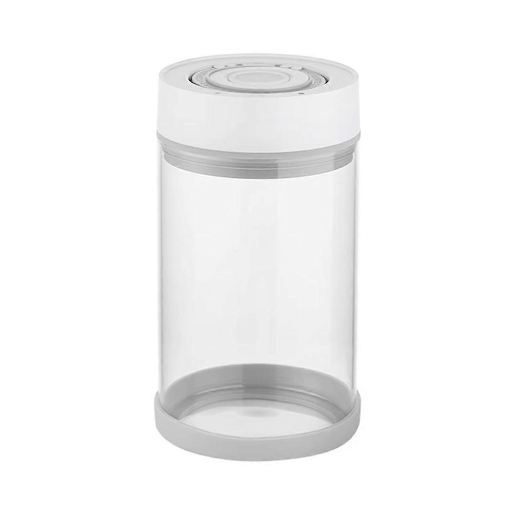 Smart Vacuum Glass Jar for Food Storage - Reusable, Multipurpose Container for Coffee Beans, Fruit, Large Capacity