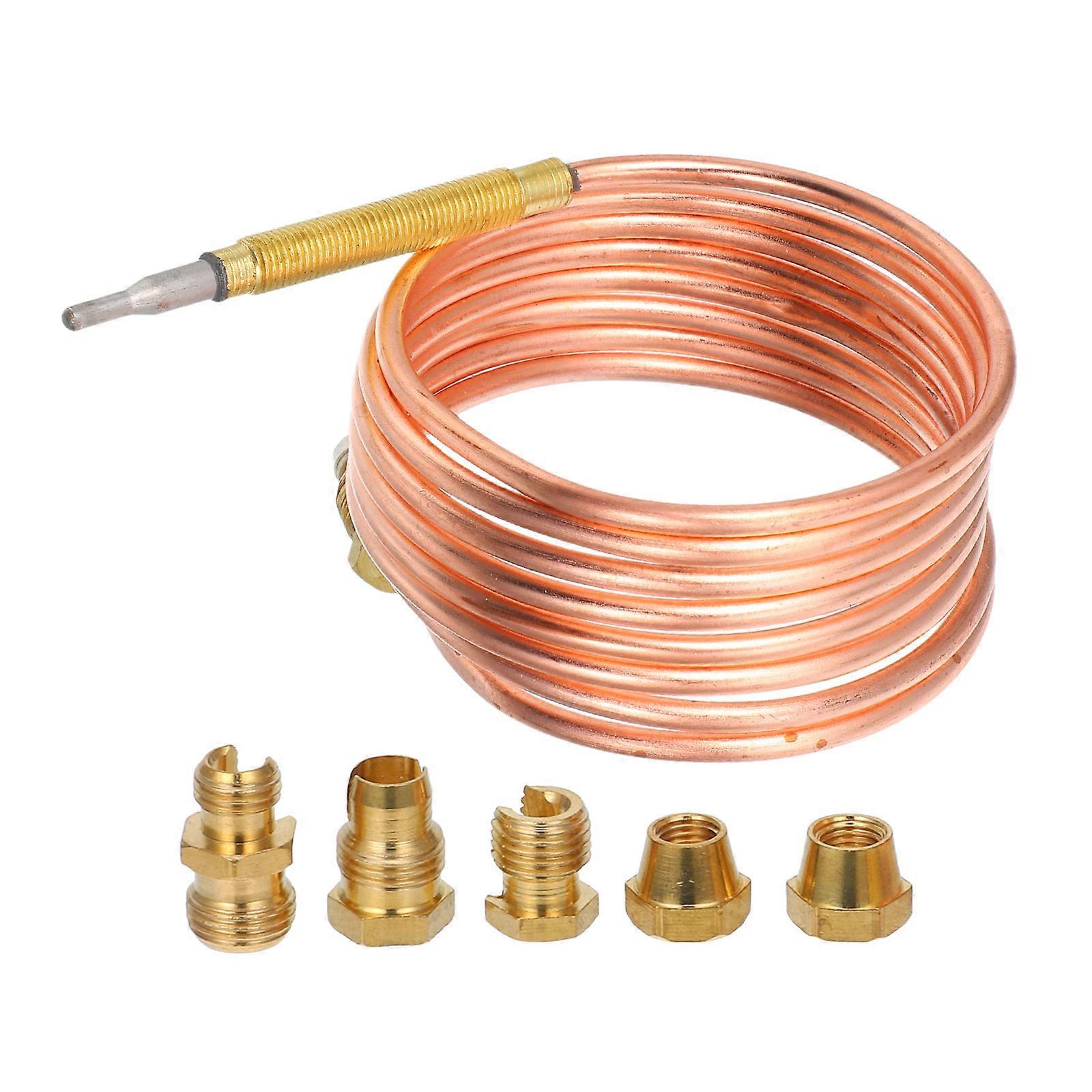 Thermocouple For Water Heater Advanced Design Copper Material Heating Equipment Maintenance 1 Set