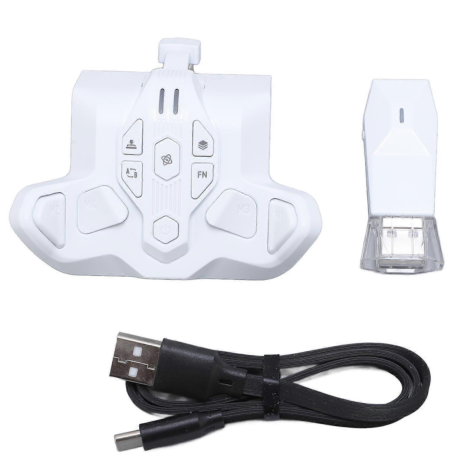 Enhance Your Gameplay with White Programmable Back Buttons for X Series Controller