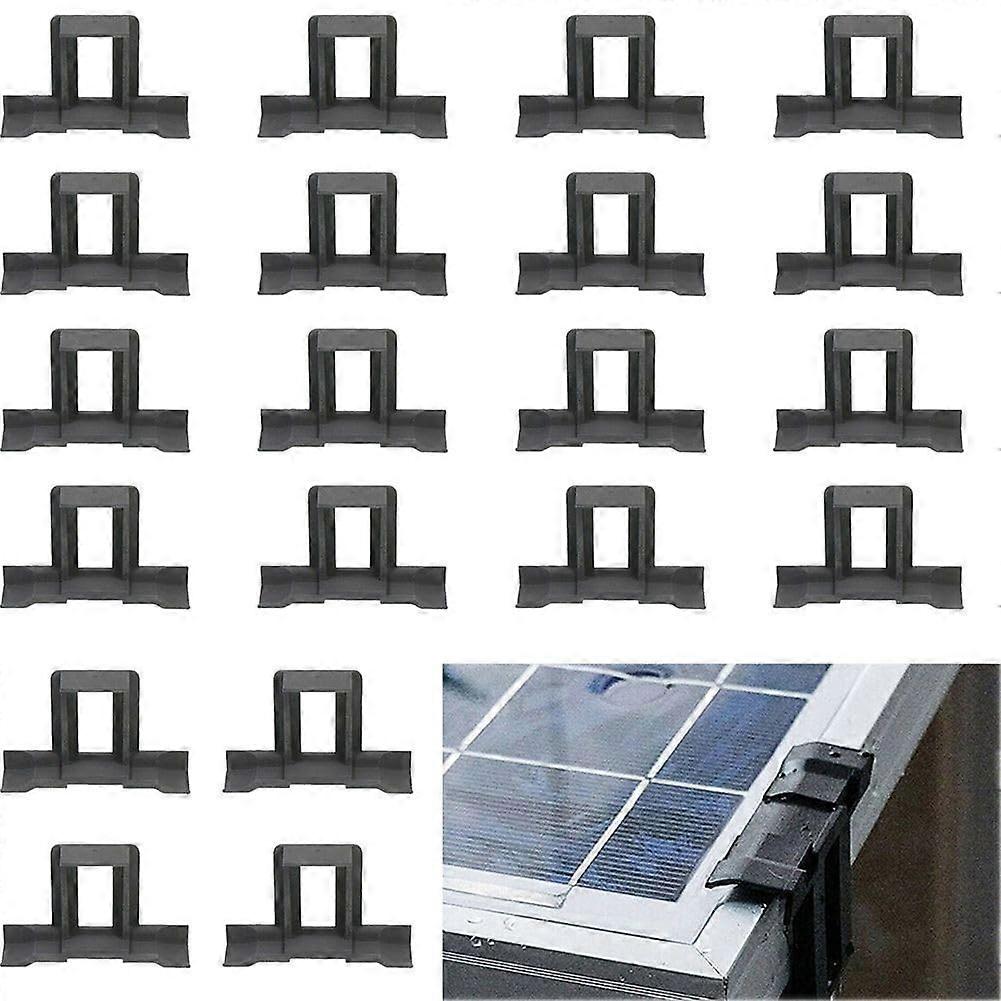 20 x Solar Panel Drainage Clips for PV Modules, Effective Water Removal Solution (32 mm)