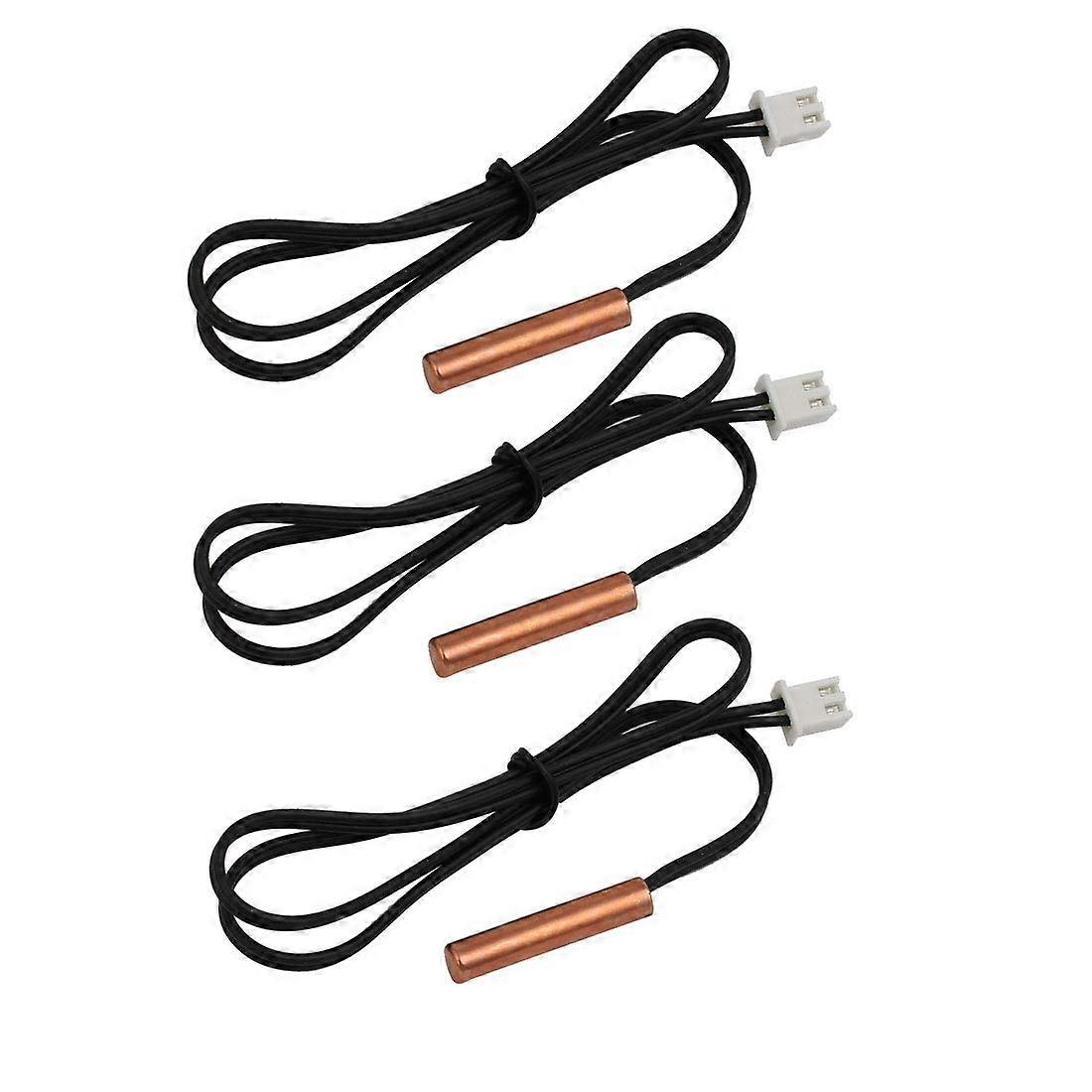 5K Copper Temperature Sensor 40 Centimeter Length For Air Conditioning Units Pack Of 3