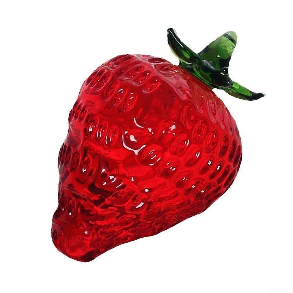 Enchanting strawberry figurine to beautify your living space, decorative and functional