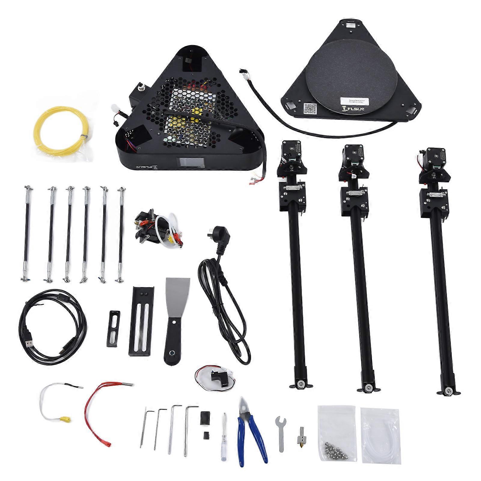 3D Printer DIY Kit High Accuracy Auto Leveling Desktop Printer Accessories FLSUNQ5