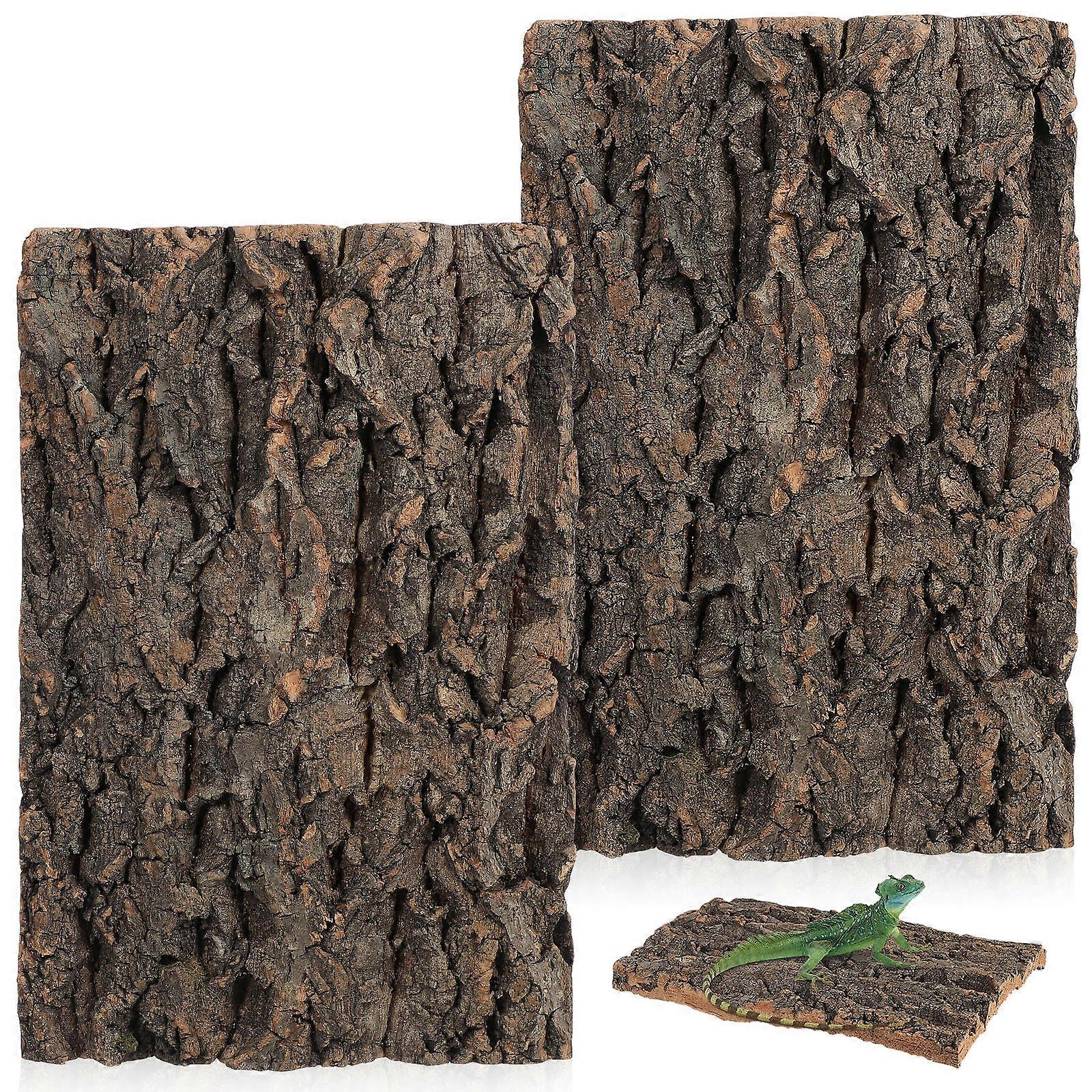 Cork Bark for Reptiles & Aquariums – Natural Hideout Decoration for Bearded Dragons, Lizards, and Snakes – Versatile Habitat Accessory for Climbing