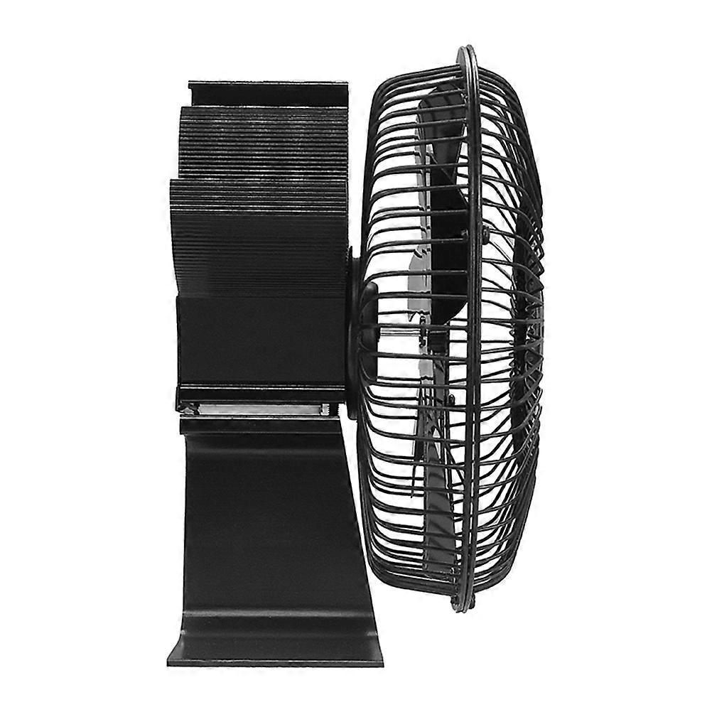 Fan for Wood Stove Quiet Fireplace Fan 6 Simple Design Room Warming Heat Circulation 1 Pc