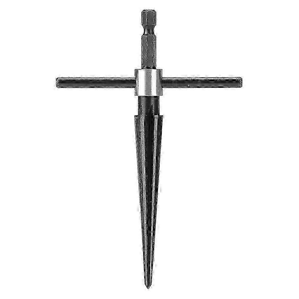 T-Shaped Taper Reamer & Chamfer Panel Drilling Tool with Hex Socket - Precision Pinhole Drilling Accessory