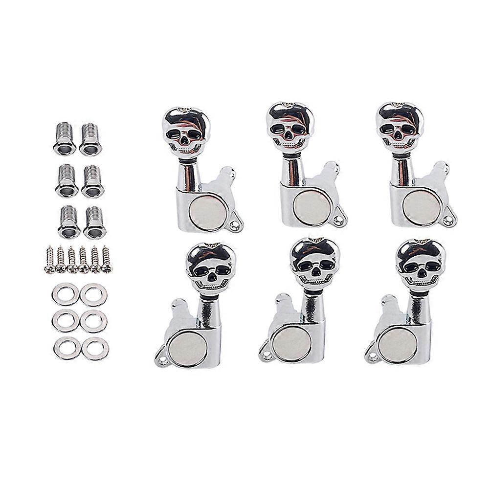 Guitar String Pegs Gc209b Strings Replacement For Old Pegs Silver 1Set