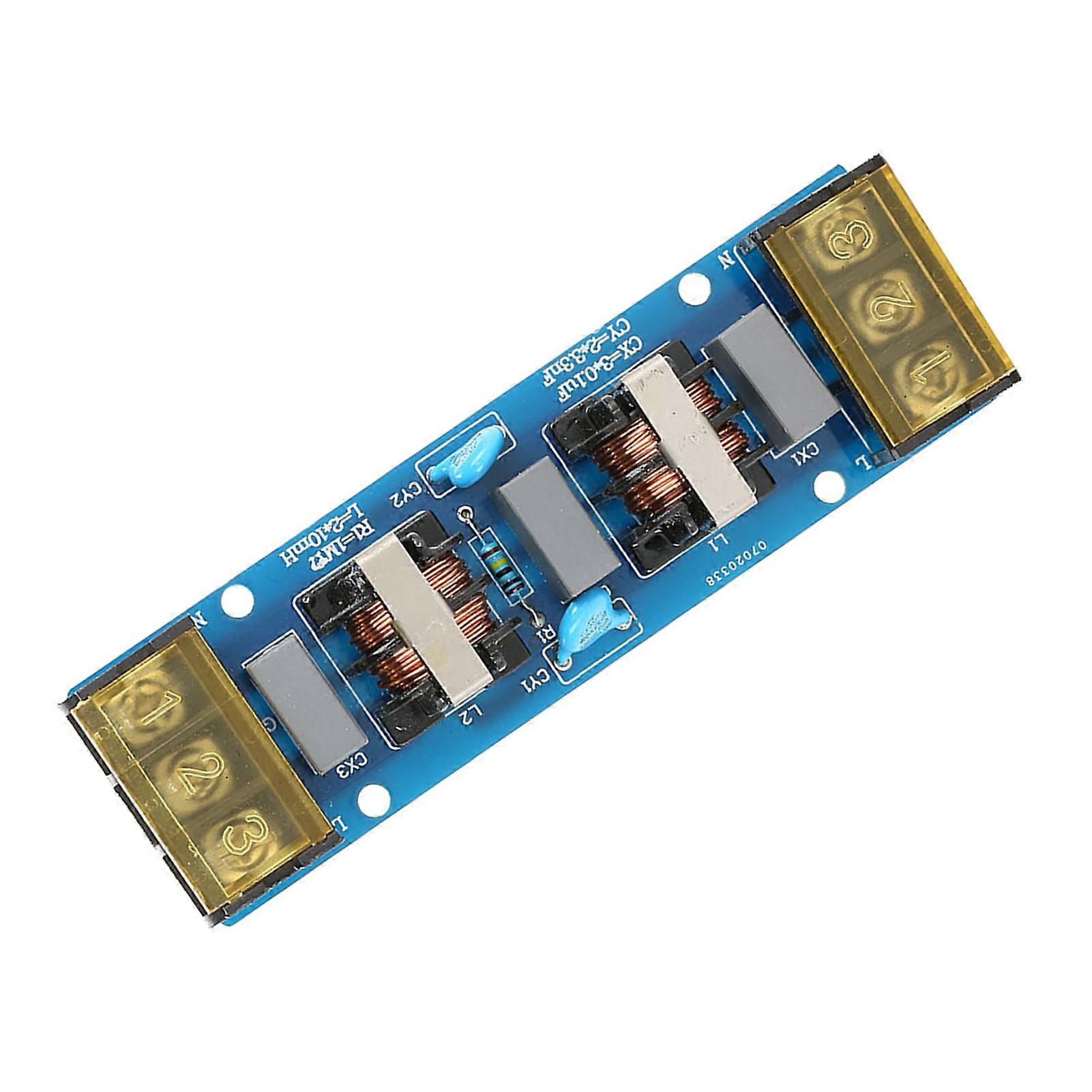 EMI High Frequency Two Stage Power Filter Board 6A 9.5cm