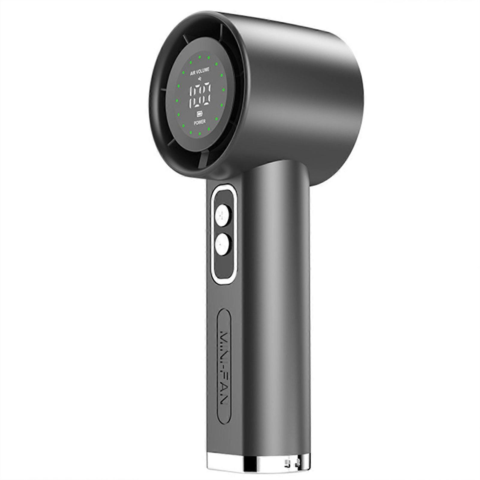 Portable Handheld Fan 100 Speed Adjustables Personal-Fan Digital Display Mini Small Fan for Travel/Summer/Concerts