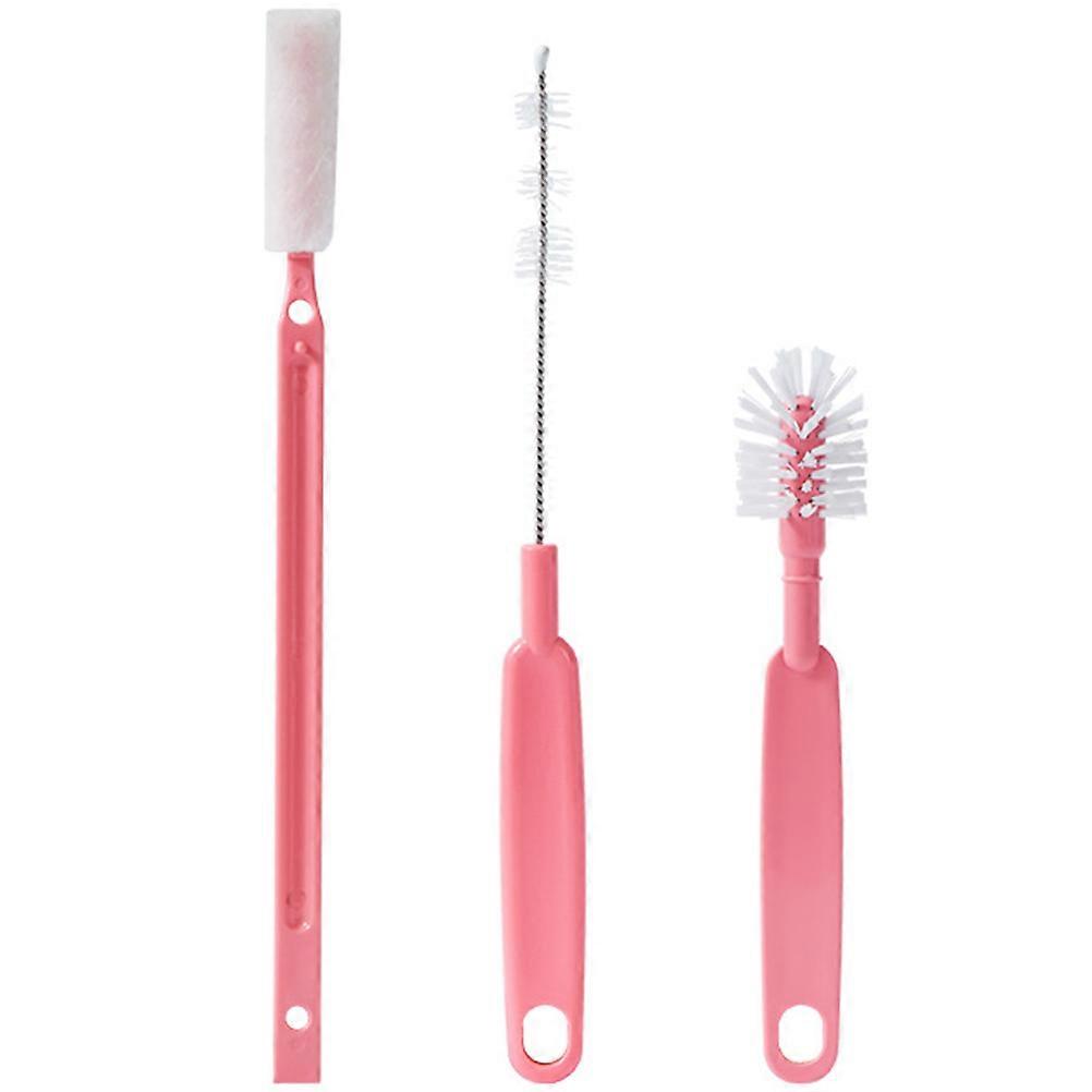 Nylon Water Bottle Brush Set with Hanging Hook Multi Headed Cup Cleaner for Easy Storage and Effortless Cleaning