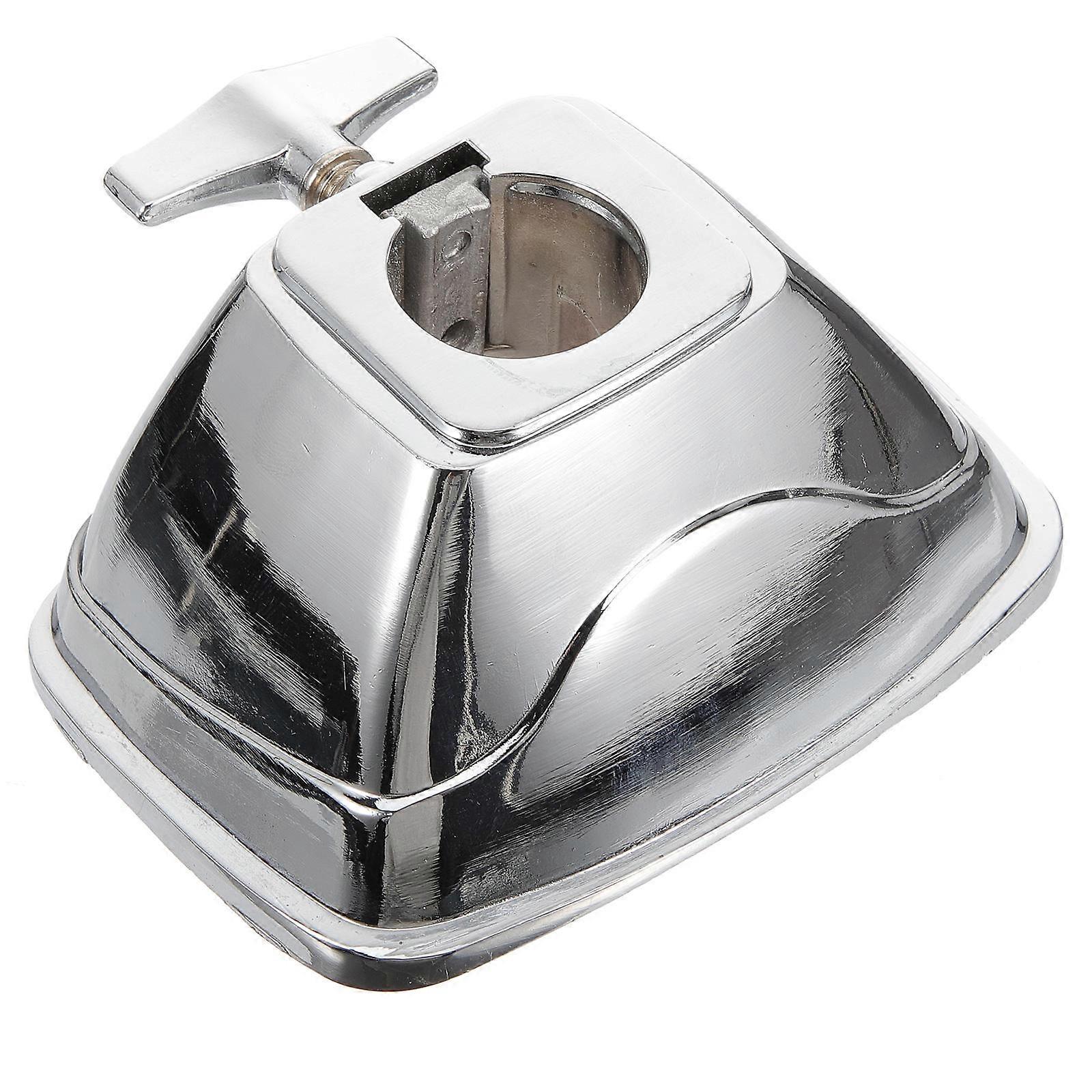 Drum Set Accessory Metal Base for Drum in Silver Color with Durable Craftsmanship 1 set