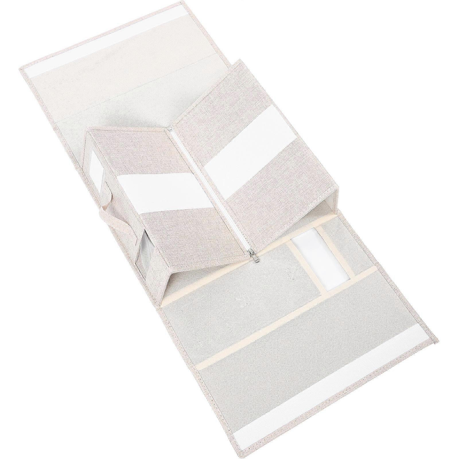 Bed Sheet Organizer Foldable Bedding Sheet Organizer Storage Box