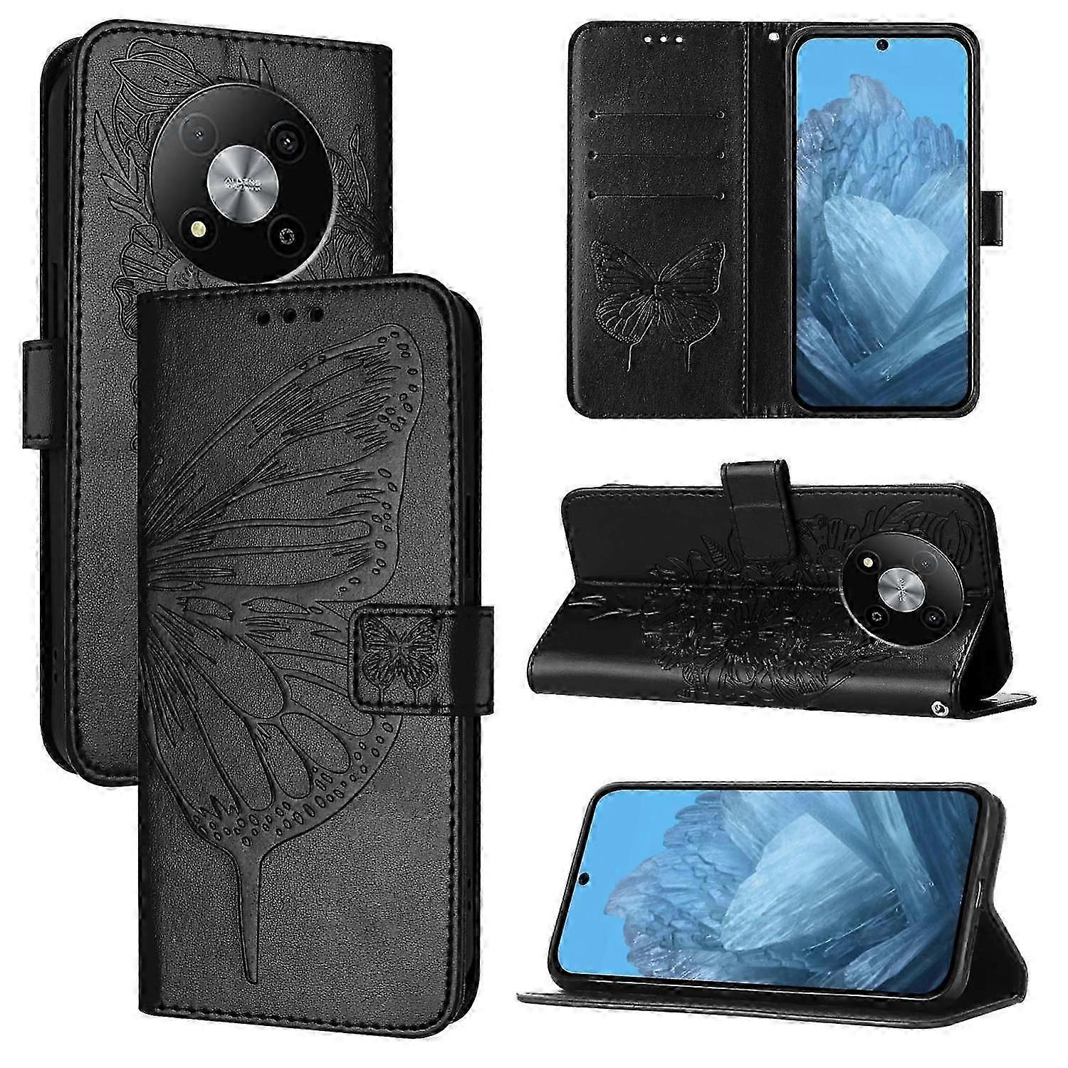 Embossed Butterfly Case For ZTE Blade A73 5G  hk