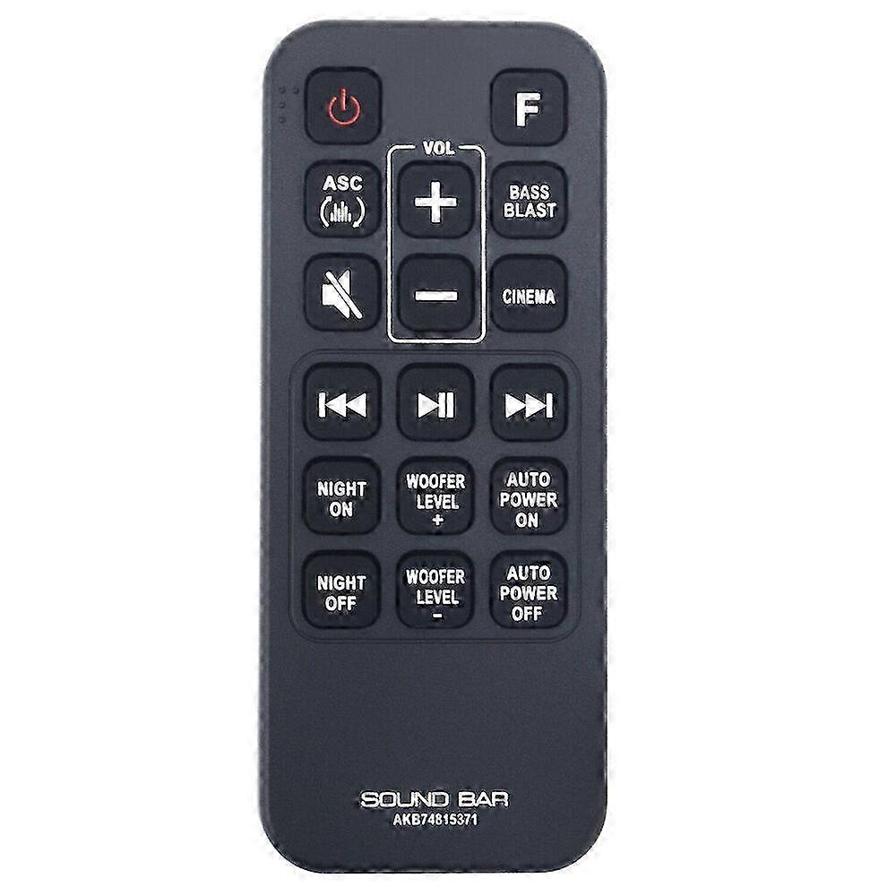 AKB74815371 För LG Soundbar Fjärrkontroll SJ3 SJ4 SK3D SK4D SL3D SPH4B-W